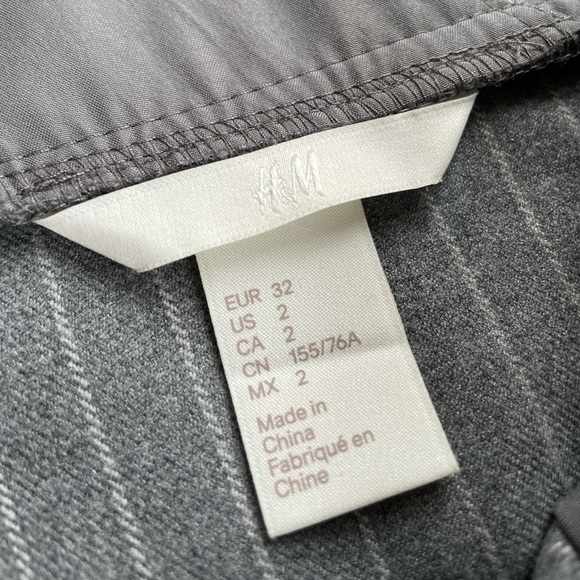 H&M Pinstripe Overall Skirt - Picture 5 of 8